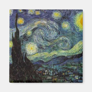 Vincent van Gogh - Starry Night Magnet