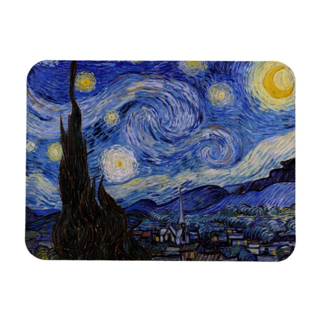 Vincent Van Gogh - Starry night Magnet (Horisontell)