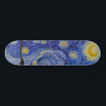 Vincent Van Gogh - Starry night Mini Skateboard Bräda 18,5 Cm<br><div class="desc">Stjärnnatten/La unit etoilee - Vincent Van Gogh 1889</div>