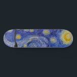 Vincent Van Gogh - Starry night Mini Skateboard Bräda 18,5 Cm<br><div class="desc">Stjärnnatten/La unit etoilee - Vincent Van Gogh 1889</div>
