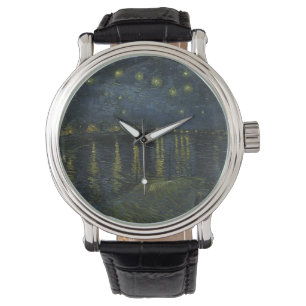 Vincent van Gogh - Starry Night on Rhone Armbandsur