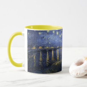 Vincent Van Gogh - Starry night over Rhone Mugg
