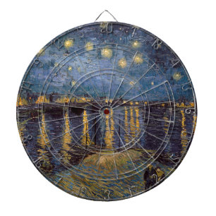 Vincent Van Gogh Starry Night over Rhone River Darttavla
