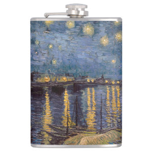 Vincent Van Gogh Starry Night over Rhone River Fickplunta