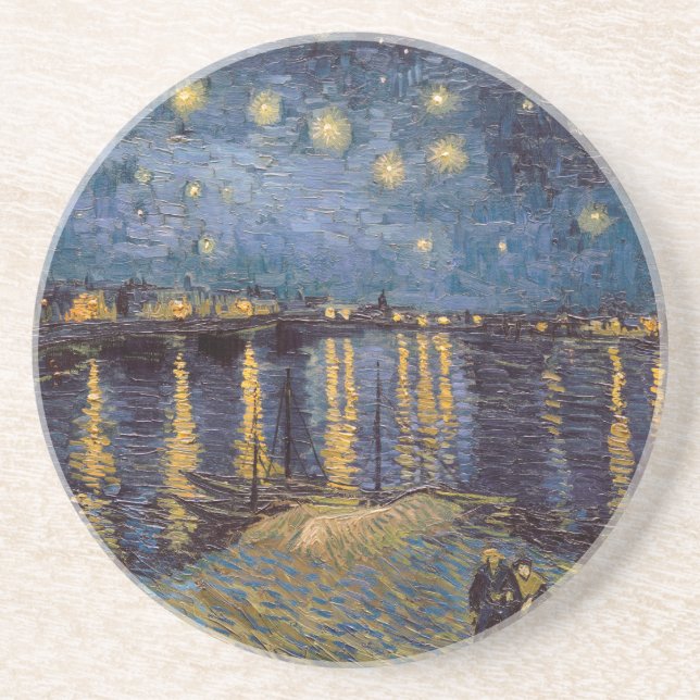 Vincent Van Gogh Starry Night over Rhone River Underlägg (Framsidan)