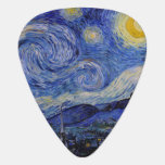 Vincent Van Gogh - Starry night Plektrum<br><div class="desc">Stjärnnatten/La unit etoilee - Vincent Van Gogh 1889</div>