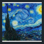 Vincent Van Gogh - Starry Night Poster<br><div class="desc">Vincent Van Gogh - Starry Night</div>
