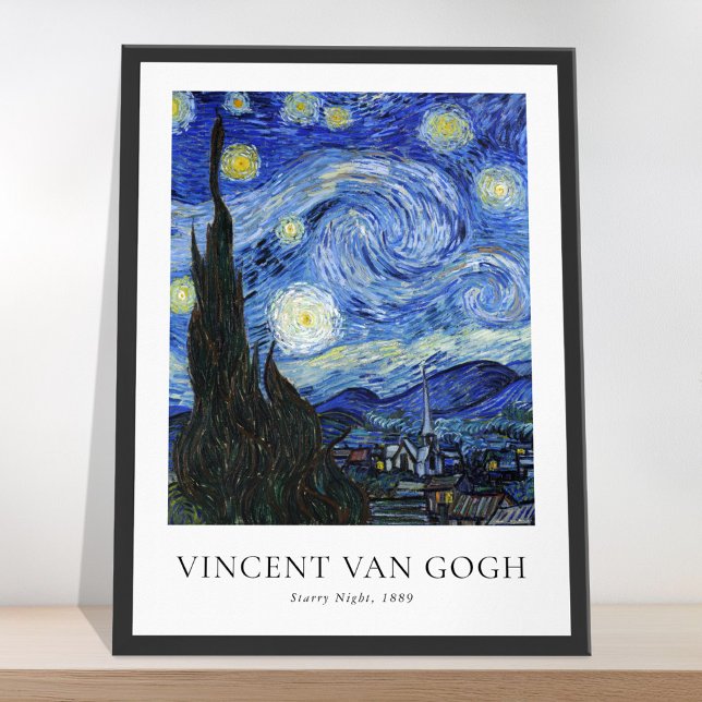 Vincent Van Gogh Starry Night Poster (Skapare uppladdad)