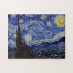 Vincent Van Gogh - Starry night Pussel<br><div class="desc">Stjärnnatten/La unit etoilee - Vincent Van Gogh 1889</div>