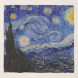 Vincent Van Gogh - Starry night Sjal<br><div class="desc">Stjärnnatten/La unit etoilee - Vincent Van Gogh 1889</div>
