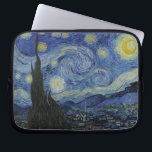 Vincent van Gogh Starry Night Sleeve<br><div class="desc">Vincent van Goghs berömd målar "Starry Night" på datorns skyddshölje.</div>