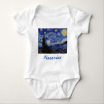 Vincent Van Gogh - Starry night T Shirt<br><div class="desc">Stjärnnatten/La unit etoilee - Vincent Van Gogh 1889</div>