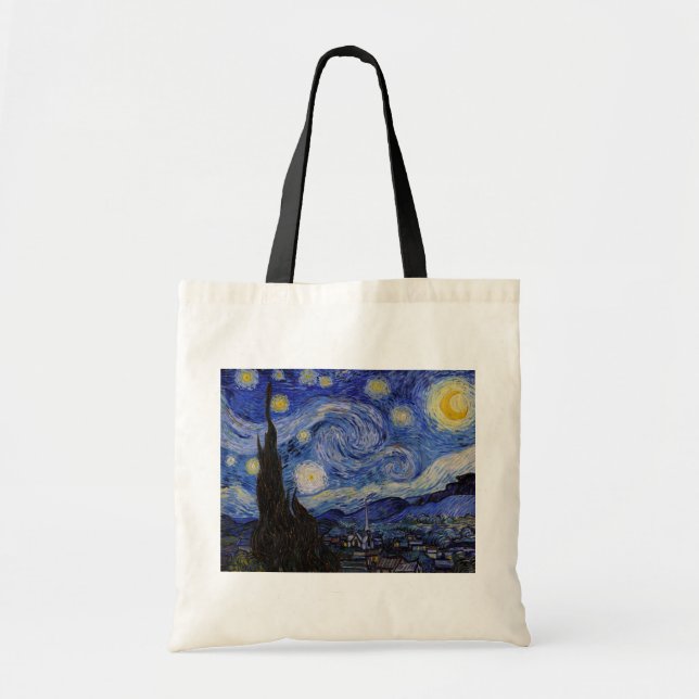 Vincent Van Gogh - Starry night Tygkasse (Framsidan)