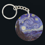 Vincent Van Gogh Starry Night Vintage Fine Art<br><div class="desc">Vincent van Gogh Starry Night Fine Art Painting Starry Night är en målning av den nederländske postimponerande konstnären Vincent van Gogh. Den blå natten i himlar är fylld med roliga moln, stjärnor och ett ljust halvmånsfärande måne. Starry Natt är den enda nokturn i serien av vyer från hans sovrumsfönster. Rörelse:...</div>