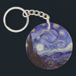 Vincent Van Gogh Starry Night Vintage Fine Art<br><div class="desc">Vincent van Gogh Starry Night Fine Art Painting Starry Night är en målning av den nederländske postimponerande konstnären Vincent van Gogh. Den blå natten i himlar är fylld med roliga moln, stjärnor och ett ljust halvmånsfärande måne. Starry Natt är den enda nokturn i serien av vyer från hans sovrumsfönster. Rörelse:...</div>