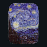 Vincent Van Gogh Starry Night Vintage Fine Art Bebistrasa<br><div class="desc">Vincent van Gogh Starry Night Fine Art Painting Starry Night är en målning av den nederländske postimponerande konstnären Vincent van Gogh. Den blå natten i himlar är fylld med roliga moln, stjärnor och ett ljust halvmånsfärande måne. Starry Natt är den enda nokturn i serien av vyer från hans sovrumsfönster. Rörelse:...</div>