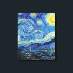Vincent Van Gogh Starry Night Vintage Fine Art Canvastryck<br><div class="desc">Vincent Van Gogh Starry Night Vintage Fine Art Kanvastryck</div>