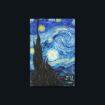 Vincent Van Gogh Starry Night Vintage Fine Art Canvastryck<br><div class="desc">Vincent Van Gogh Starry Night Vintage Fine Art Kanvastryck</div>