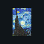 Vincent Van Gogh Starry Night Vintage Fine Art Canvastryck<br><div class="desc">Vincent Van Gogh Starry Night Vintage Fine Art Kanvastryck</div>