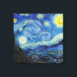 Vincent Van Gogh Starry Night Vintage Fine Art Canvastryck<br><div class="desc">Vincent Van Gogh Starry Night Vintage Fine Art Kanvastryck</div>