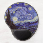 Vincent Van Gogh Starry Night Vintage Fine Art Gel Musmatta<br><div class="desc">Vincent van Gogh Starry Night Fine Art Painting Starry Night är en målning av den nederländske postimponerande konstnären Vincent van Gogh. Den blå natten i himlar är fylld med roliga moln, stjärnor och ett ljust halvmånsfärande måne. Starry Natt är den enda nokturn i serien av vyer från hans sovrumsfönster. Rörelse:...</div>