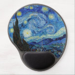 Vincent Van Gogh Starry Night Vintage Fine Art Gel Musmatta<br><div class="desc">Vincent Van Gogh Starry Night Vintage Fine Art Mouse Pad</div>