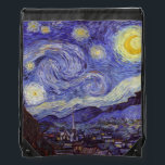 Vincent Van Gogh Starry Night Vintage Fine Art Gympapåse<br><div class="desc">Vincent van Gogh Starry Night Fine Art Painting Starry Night är en målning av den nederländske postimponerande konstnären Vincent van Gogh. Den blå natten i himlar är fylld med roliga moln, stjärnor och ett ljust halvmånsfärande måne. Starry Natt är den enda nokturn i serien av vyer från hans sovrumsfönster. Rörelse:...</div>
