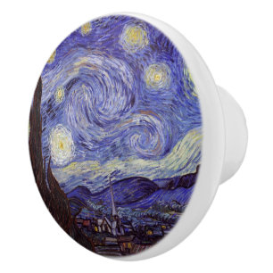 Vincent Van Gogh Starry Night Vintage Fine Art Knopp
