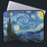 Vincent Van Gogh Starry Night Vintage Fine Art Laptop Fodral<br><div class="desc">Vincent Van Gogh Starry Night Vintage Fine Art Laptop sleeve</div>