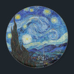 Vincent Van Gogh Starry Night Vintage Fine Art Magnet<br><div class="desc">Vincent Van Gogh Starry Night Vintage Fine Art Magnet</div>
