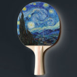 Vincent Van Gogh Starry Night Vintage Fine Art Pingisracket<br><div class="desc">Vincent Van Gogh Starry Night Vintage Fine Art Ping Pong Paddle</div>