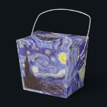 Vincent Van Gogh Starry Night Vintage Fine Art Presentaskar<br><div class="desc">Vincent van Gogh Starry Night Fine Art Painting Starry Night är en målning av den nederländske postimponerande konstnären Vincent van Gogh. Den blå natten i himlar är fylld med roliga moln, stjärnor och ett ljust halvmånsfärande måne. Starry Natt är den enda nokturn i serien av vyer från hans sovrumsfönster. Rörelse:...</div>