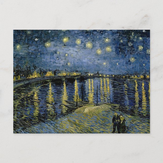 Vincent van Gogh - Starry Night Vykort (Framsida)