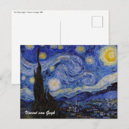 Vincent Van Gogh - Starry night Vykort