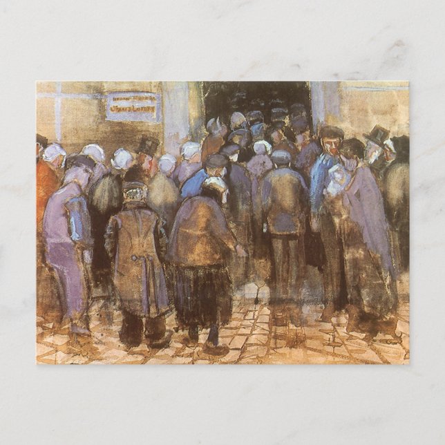 Vincent van Gogh State Lottery Office (Dåliga peng Vykort (Framsida)