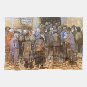 Vincent van Gogh Statens Lotteri Kontor (Fattiga P Kökshandduk