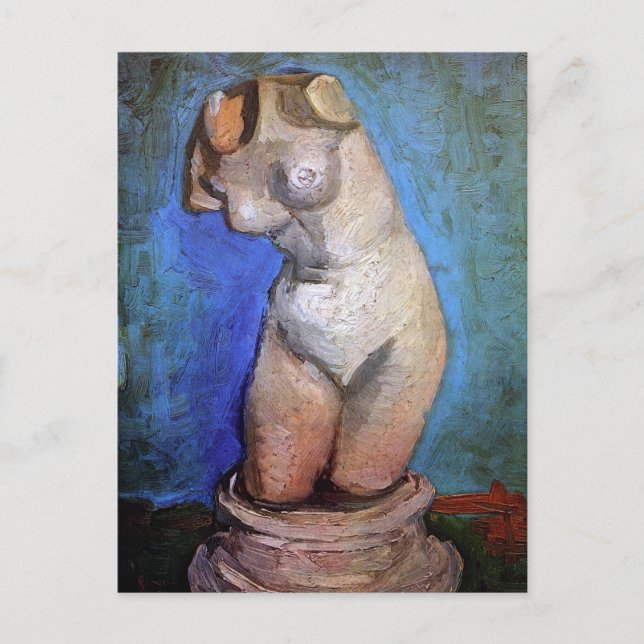 Vincent Van Gogh - Statyett av en kvinnlig torso Vykort (Framsida)