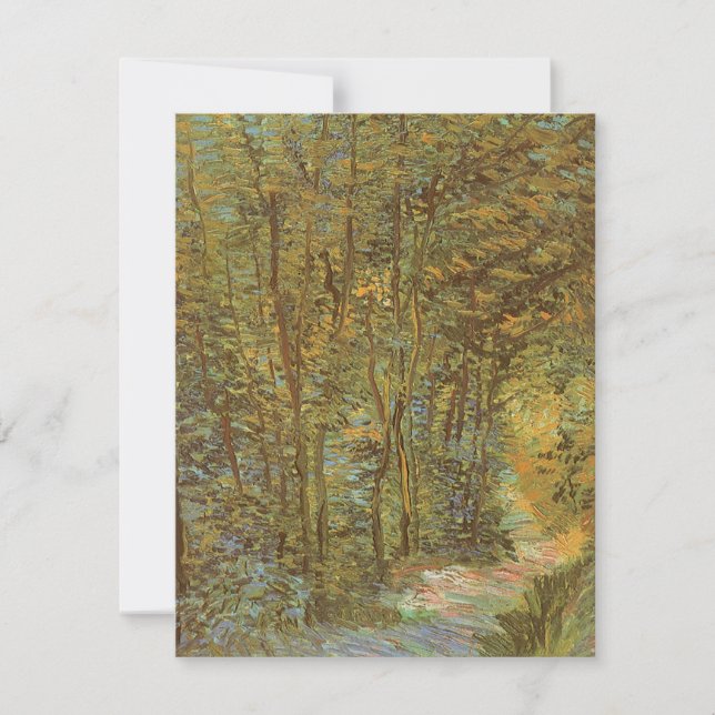 Vincent van Gogh - Stig i skogen (Framsida)