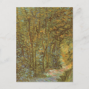 Vincent van Gogh - Stig i skogen Vykort