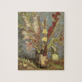 Vincent van Gogh - still Life Vas med Gladioli Pussel