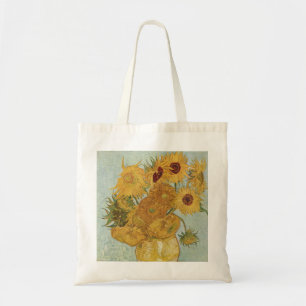 Vincent van Gogh still Life Vas med solblommor Tygkasse