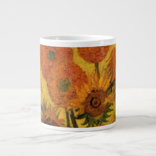 Vincent van Gogh still Life Vas w 15 Sunblommor Jumbo Mugg