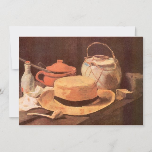Vincent van Gogh - still Life w Gult Straw Hat (Framsida)
