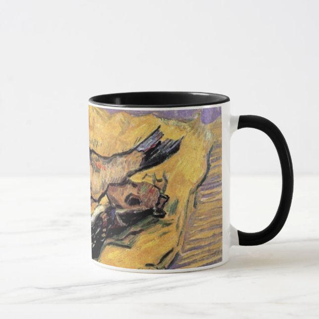 Vincent Van Gogh - Stilleben Bloaters Finkonst Mugg (Höger)