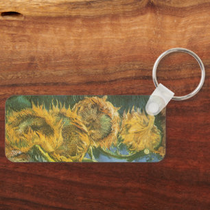 Vincent van Gogh - Stilleben: Fyra avskurna solros Nyckelring