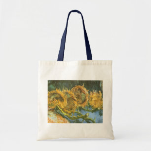 Vincent van Gogh - Stilleben: Fyra skurna solrosor Tygkasse