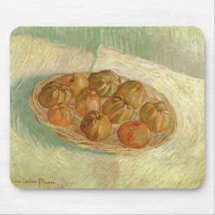 Vincent van Gogh - Stilleben korg med äpplen Musmatta