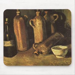 Vincent van Gogh - Stilleben med 4 stentorkar Musmatta