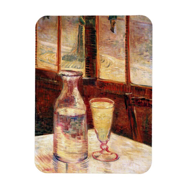 Vincent Van Gogh - Stilleben med Absint Magnet (Vertikal)