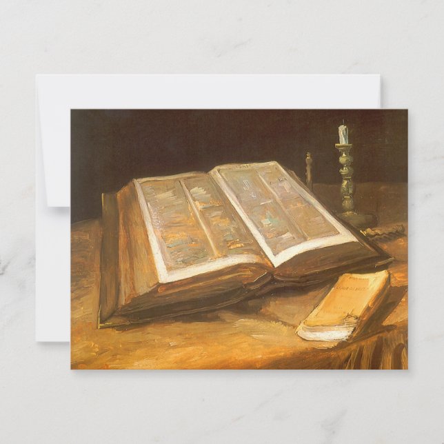 Vincent van Gogh - Stilleben med bibel (Framsida)